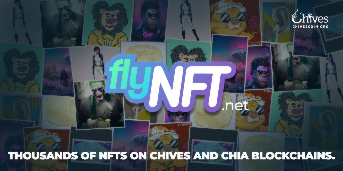 FlyNFT (@flynftnet) on Twitter photo The current max upload size for NFT's on chives marketplace <a href="/FlyNFTnet/">FlyNFT</a> is 10mb with support for the follow extension
🎨 JPG
🎨 PNG
🎨 GIF
🎨 WEBM
flynft.net
<a href="/chivesxcc/">Official Chives XCC</a> <a href="/chia_project/">Chia Network</a> <a href="/greenapp_io/">Green Wallet 🌱</a> #Minting #nft #NFTartist #GAD #Chia #Chives #blockchain #cryptocurrency The current max upload size for NFT's on chives marketplace <a href="/FlyNFTnet/">FlyNFT</a> is 10mb with support for the follow extension
🎨 JPG
🎨 PNG
🎨 GIF
🎨 WEBM
flynft.net
<a href="/chivesxcc/">Official Chives XCC</a> <a href="/chia_project/">Chia Network</a> <a href="/greenapp_io/">Green Wallet 🌱</a> #Minting #nft #NFTartist #GAD #Chia #Chives #blockchain #cryptocurrency