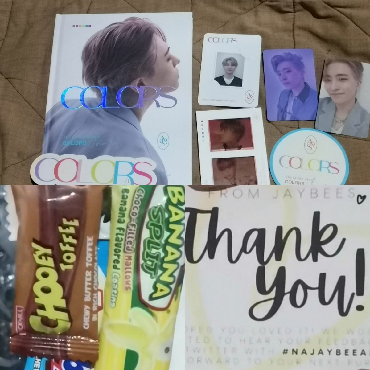 Pepi_NyoungASL's tweet photo. #NaJaybeeAko

Hii po @Jaybees_ ~ I already received COLORSfromArs and everything is in a good condition 💚 Thank you so much po for packing it safely and for the freebies😊

#COLORSfromArs #Youngjae @GOTYJ_Ars_Vita https://t.co/6fRGJ0quFb