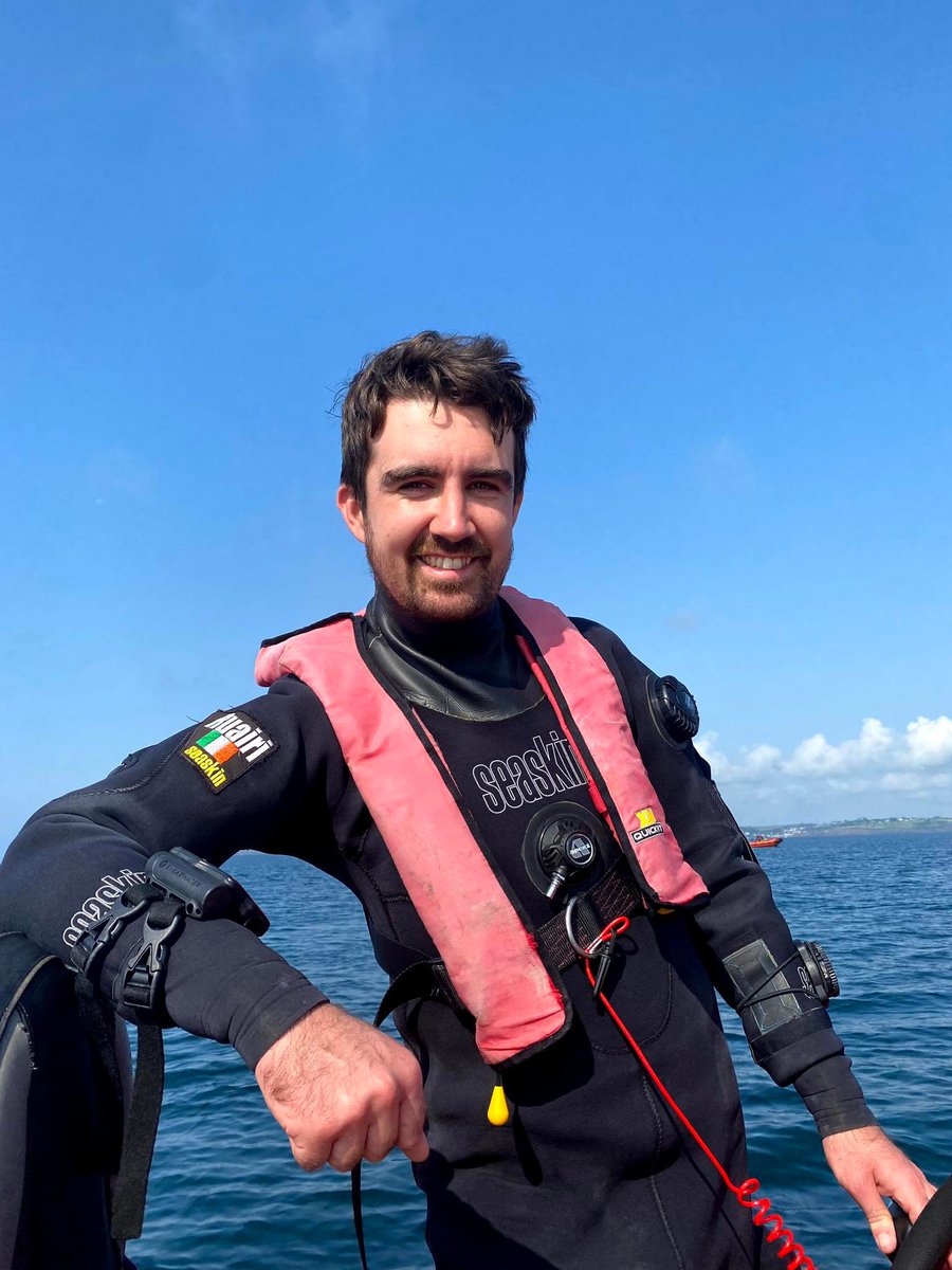 uccsubaqua's tweet photo. Congratulations to club member and instructor Ruairí Kenny on becoming the @divingireland RDO South this week. We are very proud to have a UCC member in this important role. Massive thanks to Don for all his work in the role up to now. @UCC @UCCSport https://t.co/37eK7CYoFG