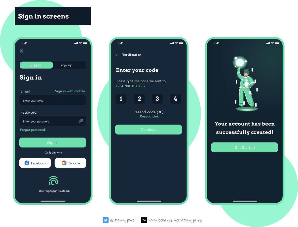 _DannyDre's tweet photo. Tasked myself to design a Cryptocurrency mobile app.. please check it out ! 🤲🏾

Four Slides - 12 screens 
#uidesign #uiux #DailyUI #figma https://t.co/GWzk63PzF5