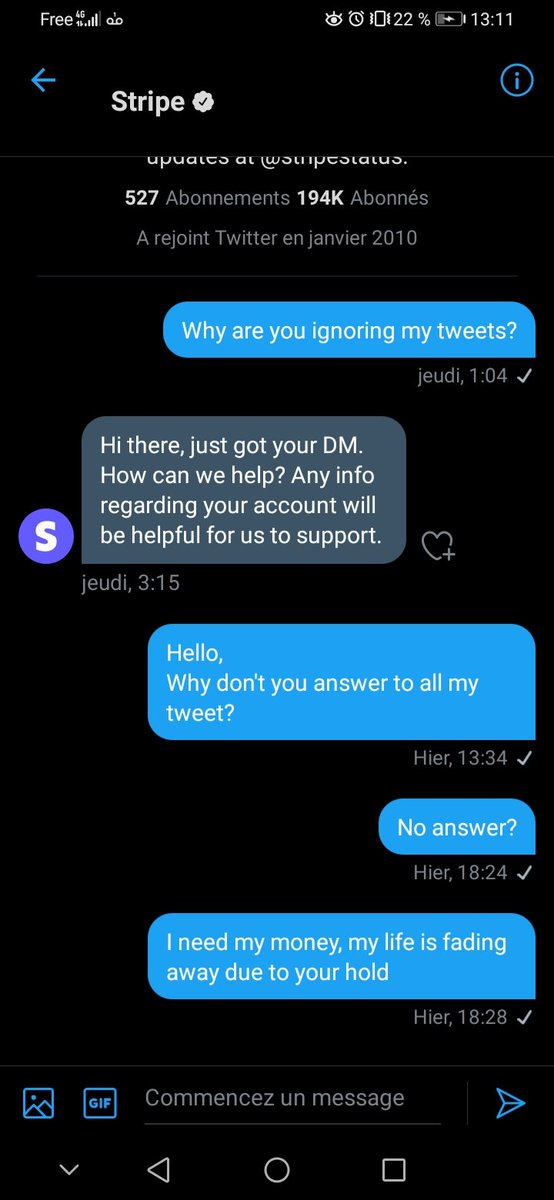 LeoMessiah11's tweet photo. @stripe what????
I'm still waiting for your dm https://t.co/m6NNFSEkPz