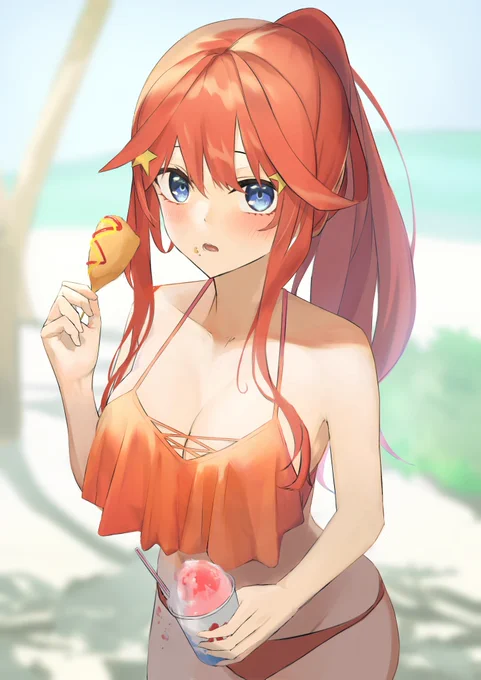 #くそ寒いので水着絵を貼る 