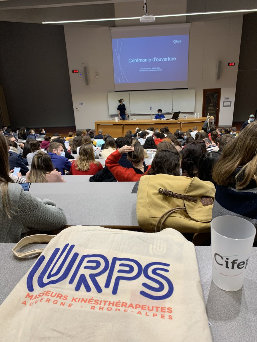 #CIFEPK2022 |

Début d’un week-end de #formation et de rencontre au <a href="/CIFEPK/">CIFEPK</a> 😍

Merci à l’<a href="/URPS_MK_ARA/">URPS MK ARA</a> de soutenir les #EtudiantsKinés de Lyon dans leur week-end à <a href="/villedetours/">Ville de Tours</a> 💪🏽