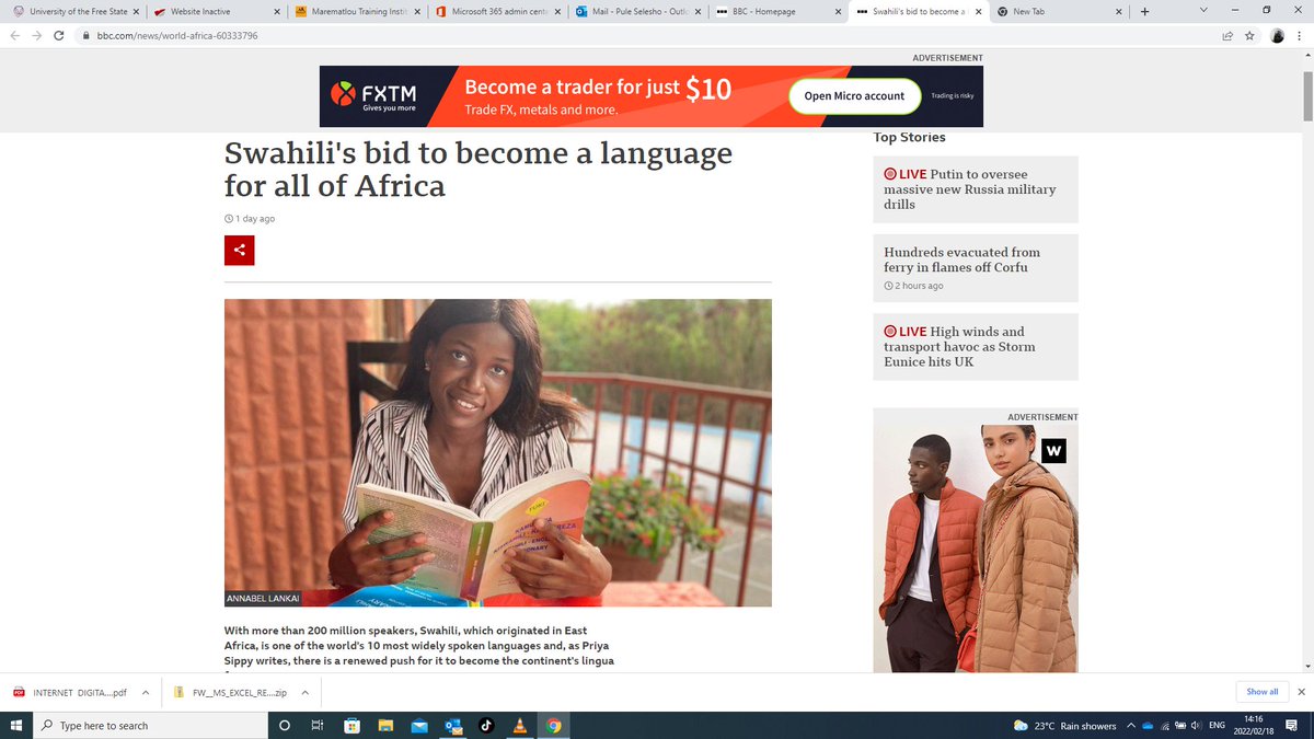 Swahili's bid to become a language for all of Africa