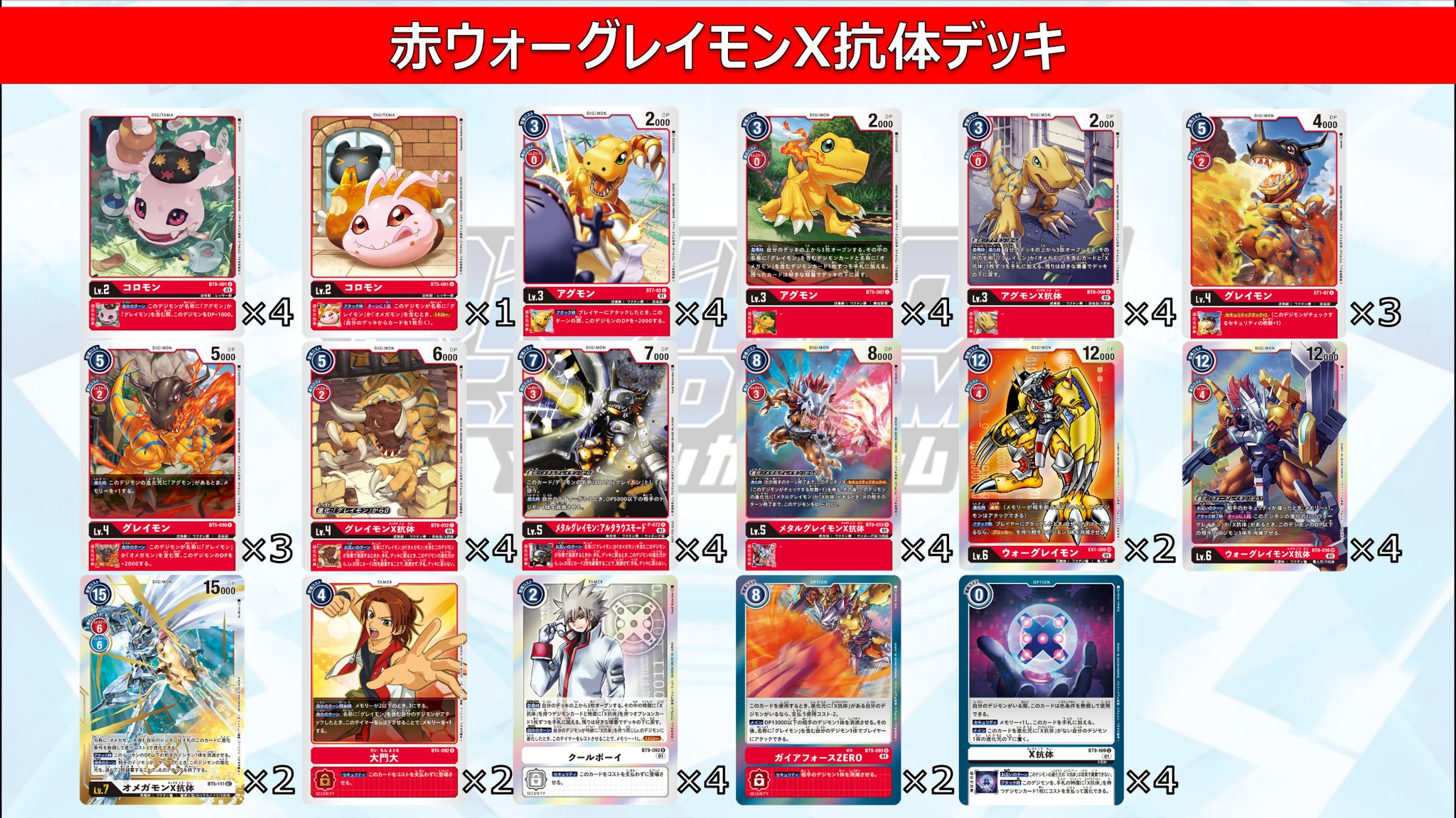 公式】デジモンカードゲーム on X: 公式】デジモンカードゲーム on X: