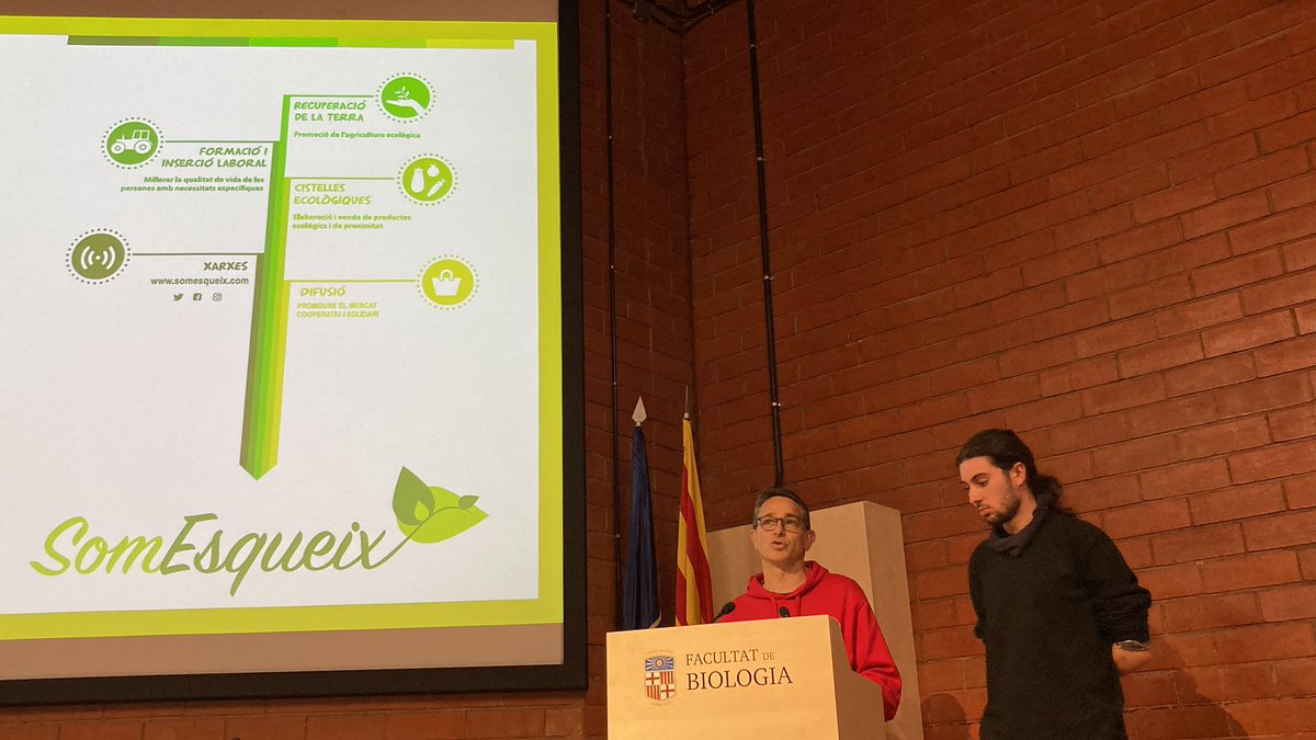 DSambApS's tweet photo. Des de @somesqueix en Juanma i en Víctor ens presenten la seva entitat i el projecte en el q podran participar les nostres entitats https://t.co/628V4Andh7