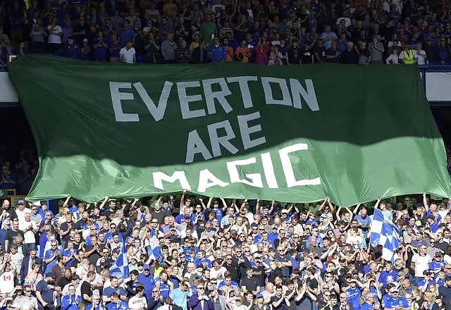 Just over 40 odd games left at Goodison Park to shake it’s 130 year old foundations. The fans are what make it so great. 

There’s no better place to be when it’s on form like last Saturday v Leeds. It’s our job as fans to make it as noisy as we can for the remaining games. 🔵⚪️