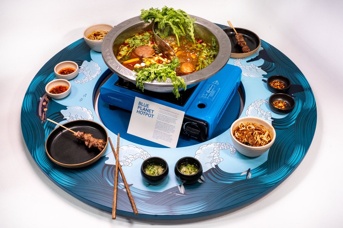 Lovely weather everyone! We’ve literally been inundated with emails about the Blue Planet HotPot 🙏🙏. We have decided to run a first come first serve hotpot special event. Details to come soon <a href="/WokyKo/">Woky Ko</a>. Myself and my team are all very excited!! <a href="/GBMofficial/">Great British Menu</a> please RT