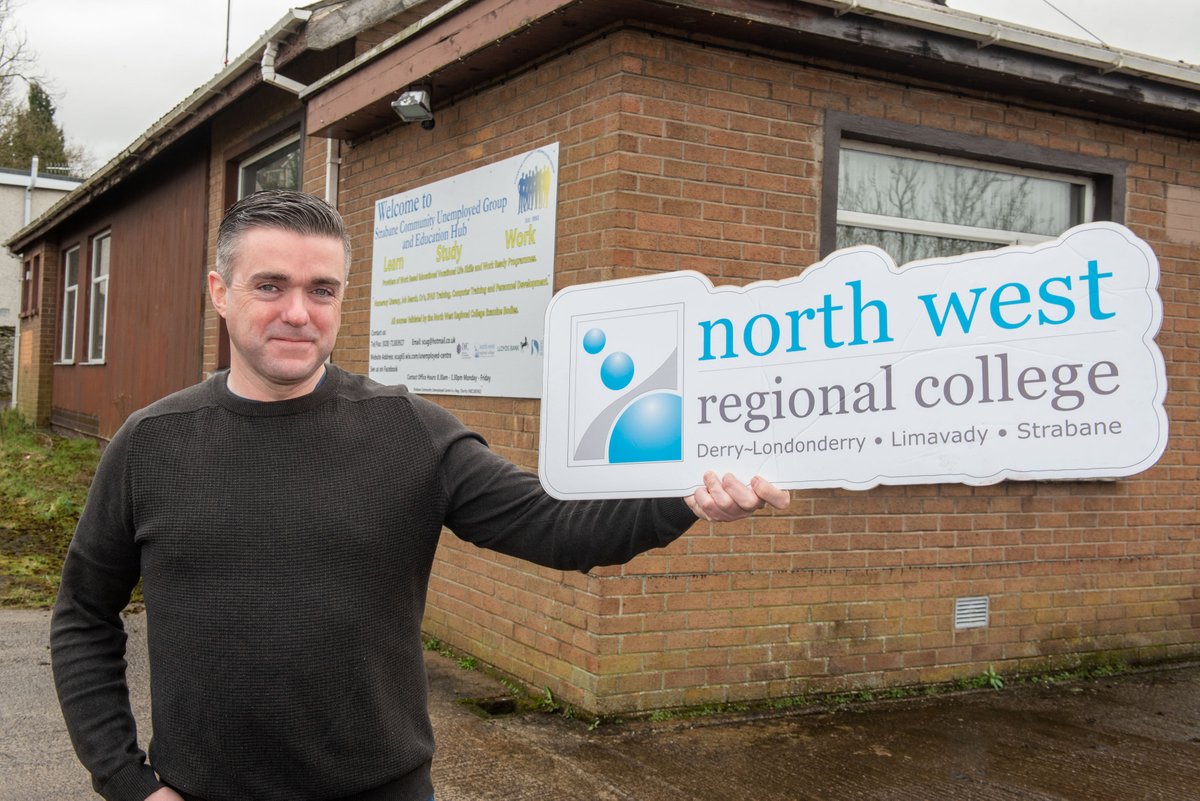 nwrc_college's tweet photo. What a great story on @NWRC_Strabane @CommunityNwrc student Adrian Brown who returned to education with support from NWRC and is now setting up his own business. @BelfastLive #youfuturestartshere #openyourfuture #entrepreneurs
https://t.co/31Cl4fhNhP https://t.co/SIrFYNiYI6