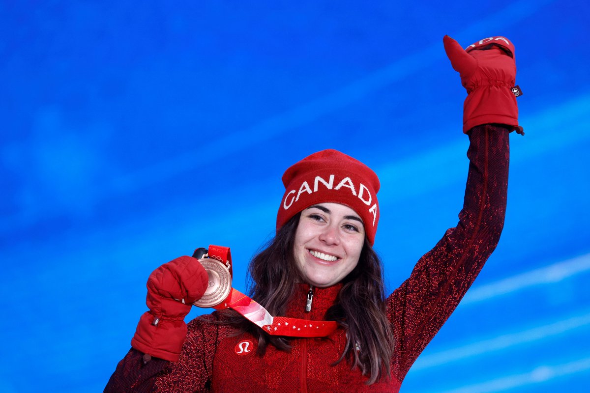 CBCOlympics's tweet photo. Standing together 🥈🥉 https://t.co/42DPf1mQ8f