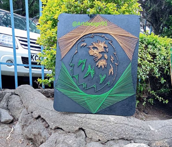 Artdesign95's tweet photo. The lion king String art, brings the beauty in your home as you enjoy with your loved ones.
It's unique, beautiful and very affordable, only at @Artdesign95
Nakuru, Kenya.
22 by 28 inches at ksh 2500/= only.
0778814750
𝗧𝗮𝗸𝗲 𝘁𝗵𝗲 𝟳𝟬𝗸 #RedmiNote11LaunchKE https://t.co/dzt1ikfwuw