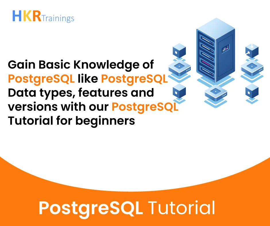 hkrtraining's tweet image. This Postgres database tutorial guide is designed for beginners with little or no PostgreSQL Experience.
Learn in Detail: buff.ly/3goT2Tx
#postgresql #postgresqltraining #postgresqlonlinecourse #postgresqlonlinecourse #hkrtrainings #itcourses #tutorials #tutorial