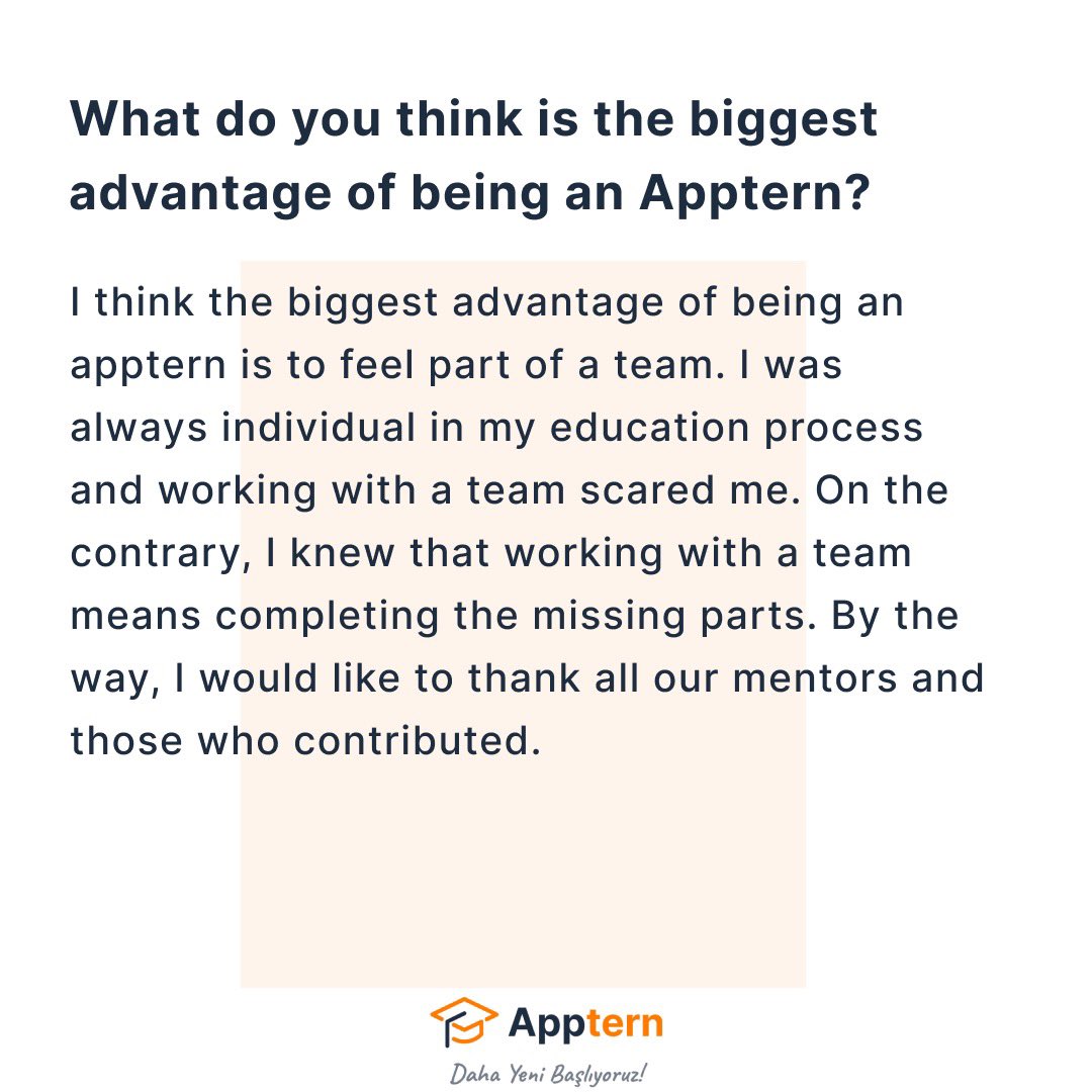 AppcentTech's tweet photo. Yetenekli #apptern’lerimizi kaldığımız yerden tanımaya devam ediyoruz. https://t.co/hAjrH50aJx
