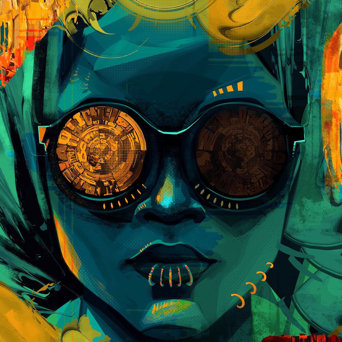 Even if you are not ready for the day it cannot always be night)
.
.
.
.
#afrofuturism #digitalart #illustration #art #artwork #cryptoart #NFTartists #nftcollectors