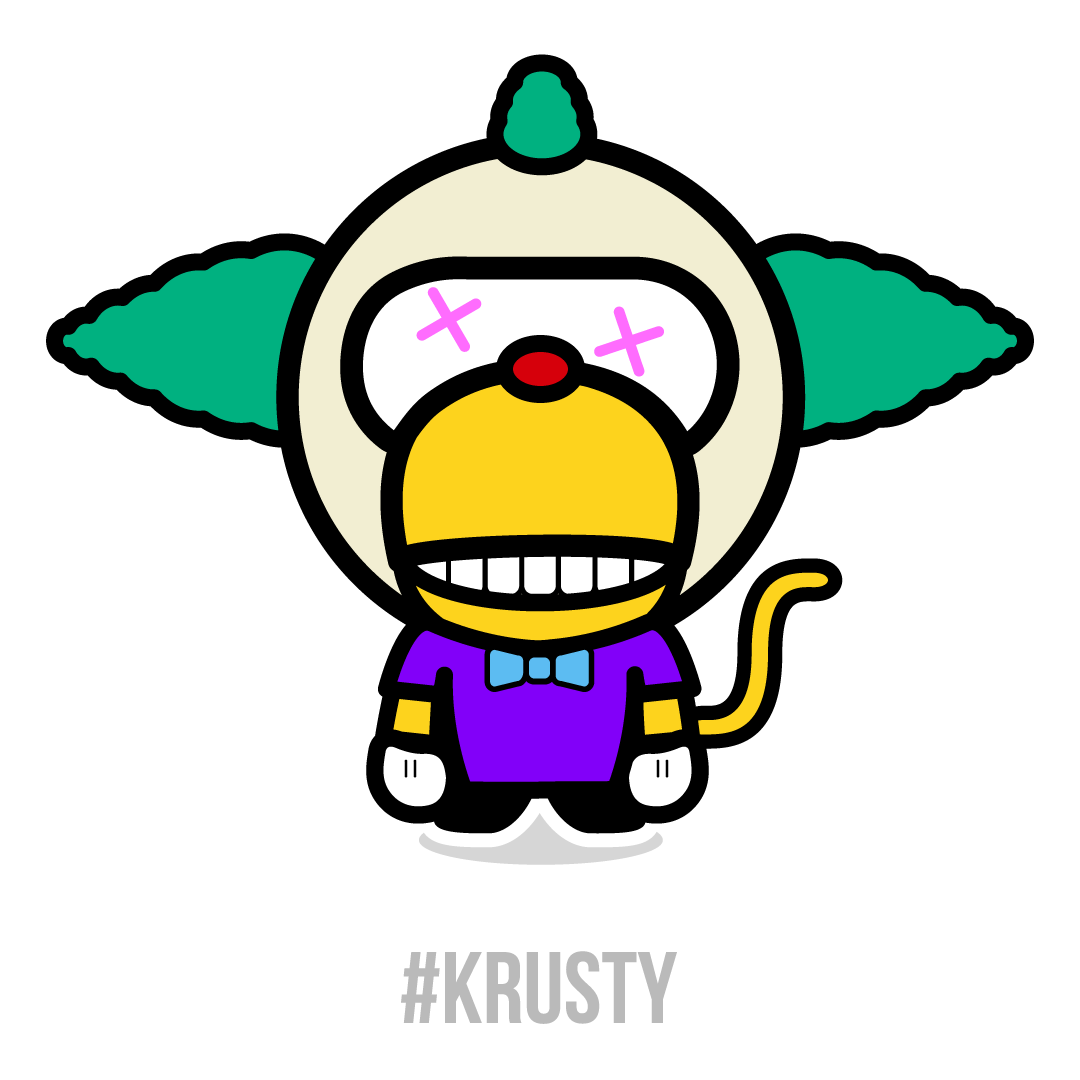 marchatton's tweet photo. #KRUSTY
...From The World of Bapes
One of my favourites so far.
#nftartist #nftcollection #worldofbapes #krustytheclown #Simpsons https://t.co/TpaewZWmyK