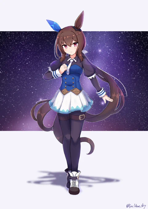 煌めく一等星 #アドマイヤベガ #ウマ娘 