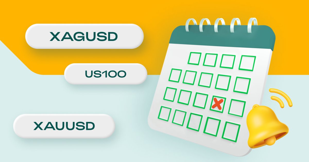 FBSTraderApp's tweet photo. It's Friday, dudes! And trading schedule changes Ahead 👇
February 21:
Closed earlier at 20:00 EET - JP225, US30, US100, US500.
Closed earlier at 21:15 EET - XTIUSD, XNGUSD, XAUUSD, XAGUSD.  
Closed for the whole day - US Stocks. https://t.co/jicNuuPI2S