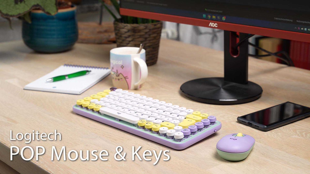 Mit der POP-Serie hat Logitech eine ungewöhnliche Kombi aus drahtloser Maus und Tastatur herausgebracht - und das nicht nur im Bezug auf Optik sondern auch auf die Funktionen. Was die Tastatur im Detail drauf hat, das erfahrt ihr im aktuellen Video:

► youtu.be/Lh3PNVYTH6E