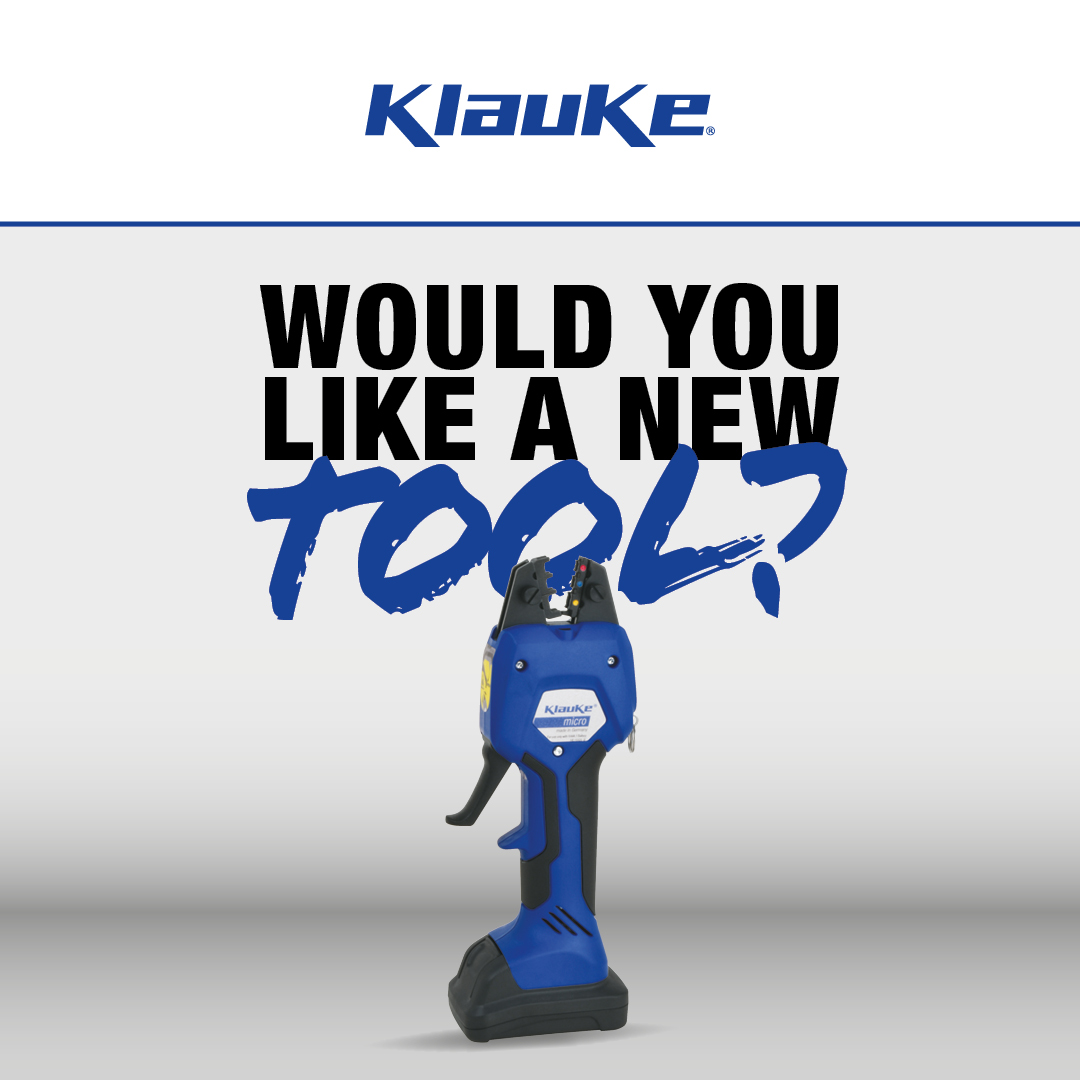 Would you like to win a Klauke EK50ML tool? 🤩🔥
With the next newsletter we send out we will have a raffle and one lucky subscriber from our database will receive this cool tool. 💙
Subscribe now: klauke.com/gb/en/mailing-…
Conditions of participation: bit.ly/3LCQMG5