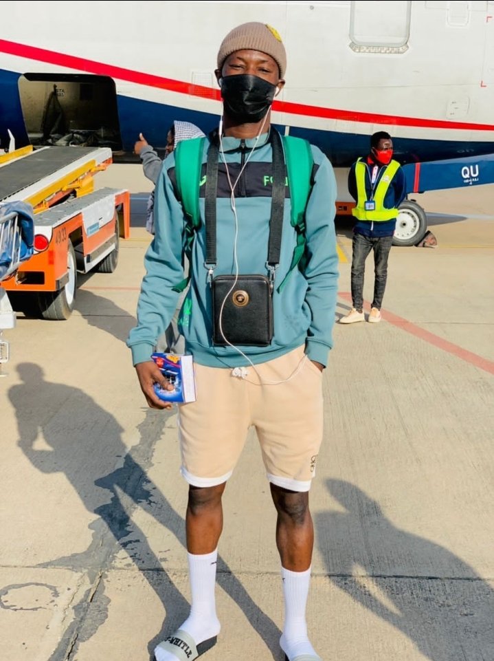 OfficialAzeez24's tweet photo. On our way to honor match day 14 fixture against Enyimba in Aba.

Victory in the end. Insha Allah 🙏🙌

#A24 
#MFM
#NPFL22 https://t.co/BCN2AtEUoY