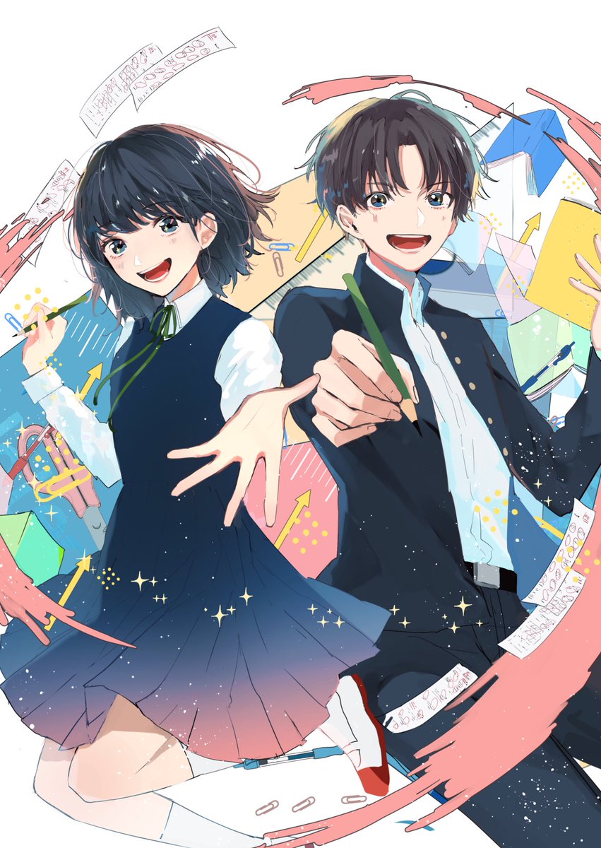 お仕事報告】 進研ゼミ中学講座 表紙イラスト今回も担当してます!!! お仕事報告】 進研ゼミ中学講座 表紙イラスト今回も担当してます!!!