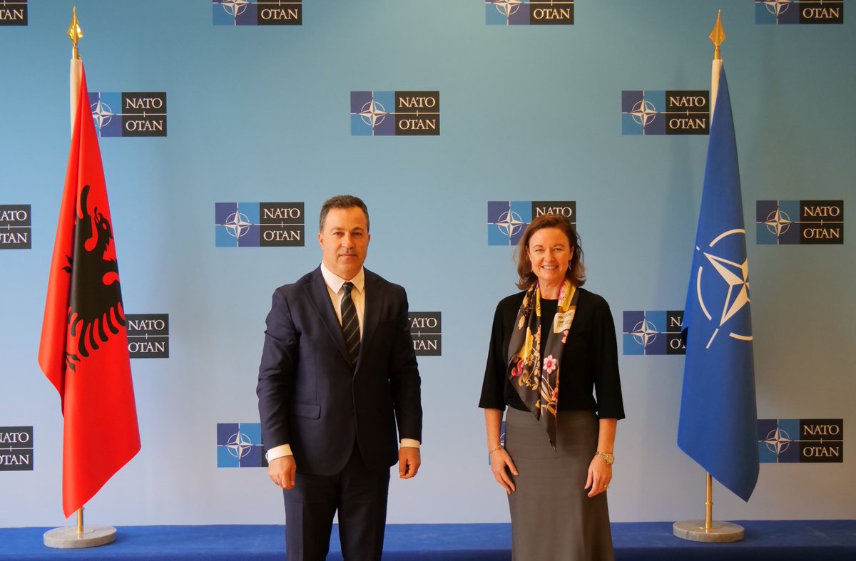 NATO Support and Procurement Agency (NSPA) (@nspa_nato) on Twitter photo Further to NATO #DefMin , Minister <a href="/nikopeleshi/">Niko Peleshi</a> 🇦🇱 visited NSPA. Ongoing infrastructure works at Kuçova Air Base, current COUGAR helicopters maintenance and further cooperation opportunities between #Albania & NSPA were discussed during the meeting.
👉 bit.ly/34R9Tvp Further to NATO #DefMin , Minister <a href="/nikopeleshi/">Niko Peleshi</a> 🇦🇱 visited NSPA. Ongoing infrastructure works at Kuçova Air Base, current COUGAR helicopters maintenance and further cooperation opportunities between #Albania & NSPA were discussed during the meeting.
👉 bit.ly/34R9Tvp