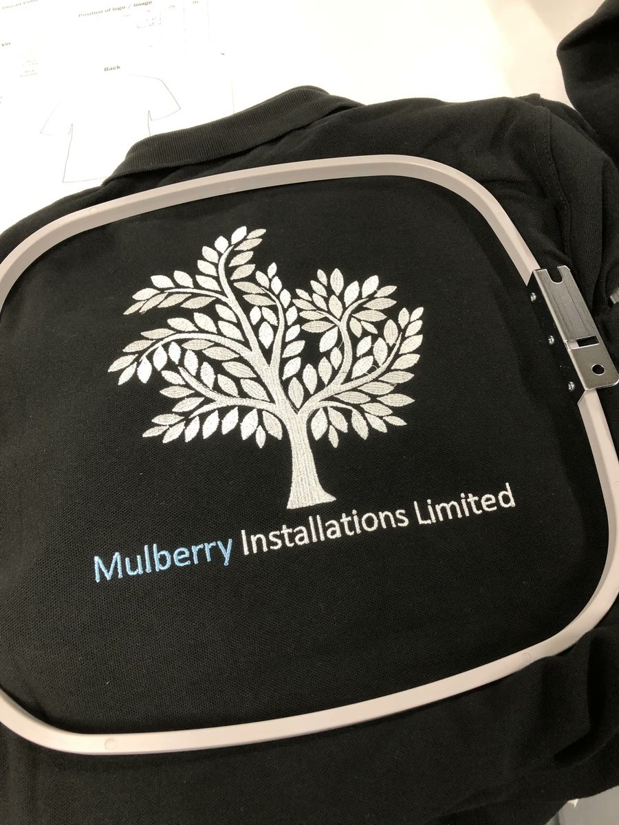 Whether you’re wearing an embroidered shirt with your company logo on or an embroidered backpack, you are promoting your brand wherever you go - visiting a customer, supermarket shopping or picking up the kids from school. These are all great ways to #advertise your #business!