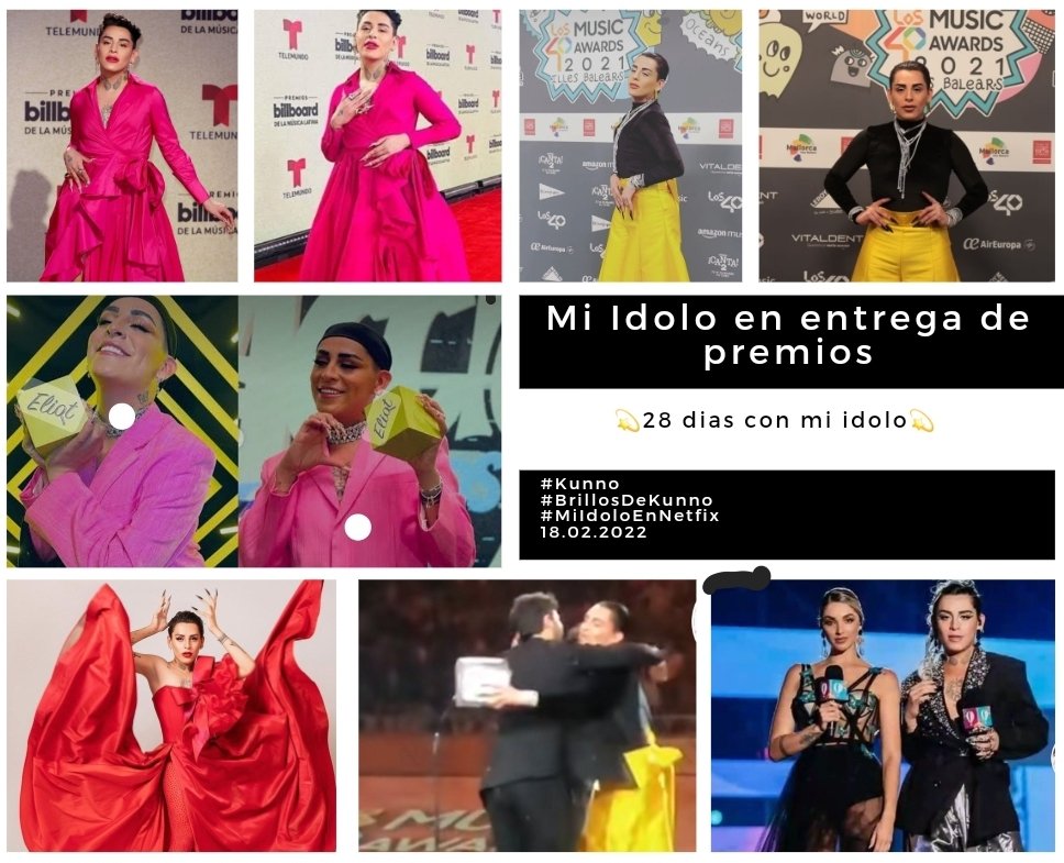 Gesr1965's tweet photo. ✨ 28 DÍAS CON MI ÍDOLO ✨

🏅MI ÍDOLO EN ENTREGA DE PREMIOS🏅
Día 18

Síguelo en todas sus redes
Instagram, Tik Tok, Youtube, Youtube Music, Spotify, Facebook, Triller, aquí en Twitter 

#Kunno
#BrillosDeKunno 
#MiIdoloEnNetflix https://t.co/pLvw9W82Km