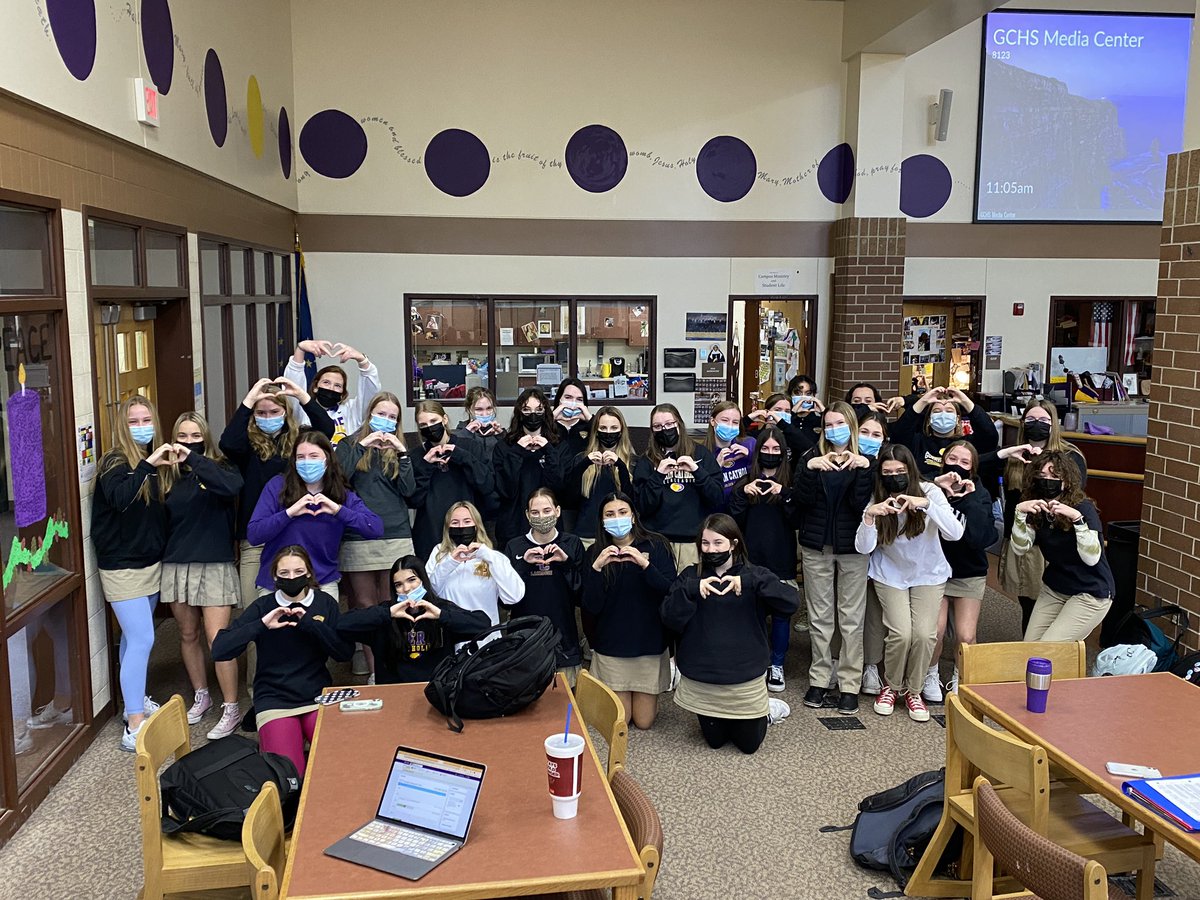 Our extraordinary Kairos ! ❤️ these girls!  <a href="/GCHSFineArts/">Guerin Catholic Fine Arts</a> <a href="/GuerinCatholic/">Guerin Catholic H.S.</a> @cywilliams18