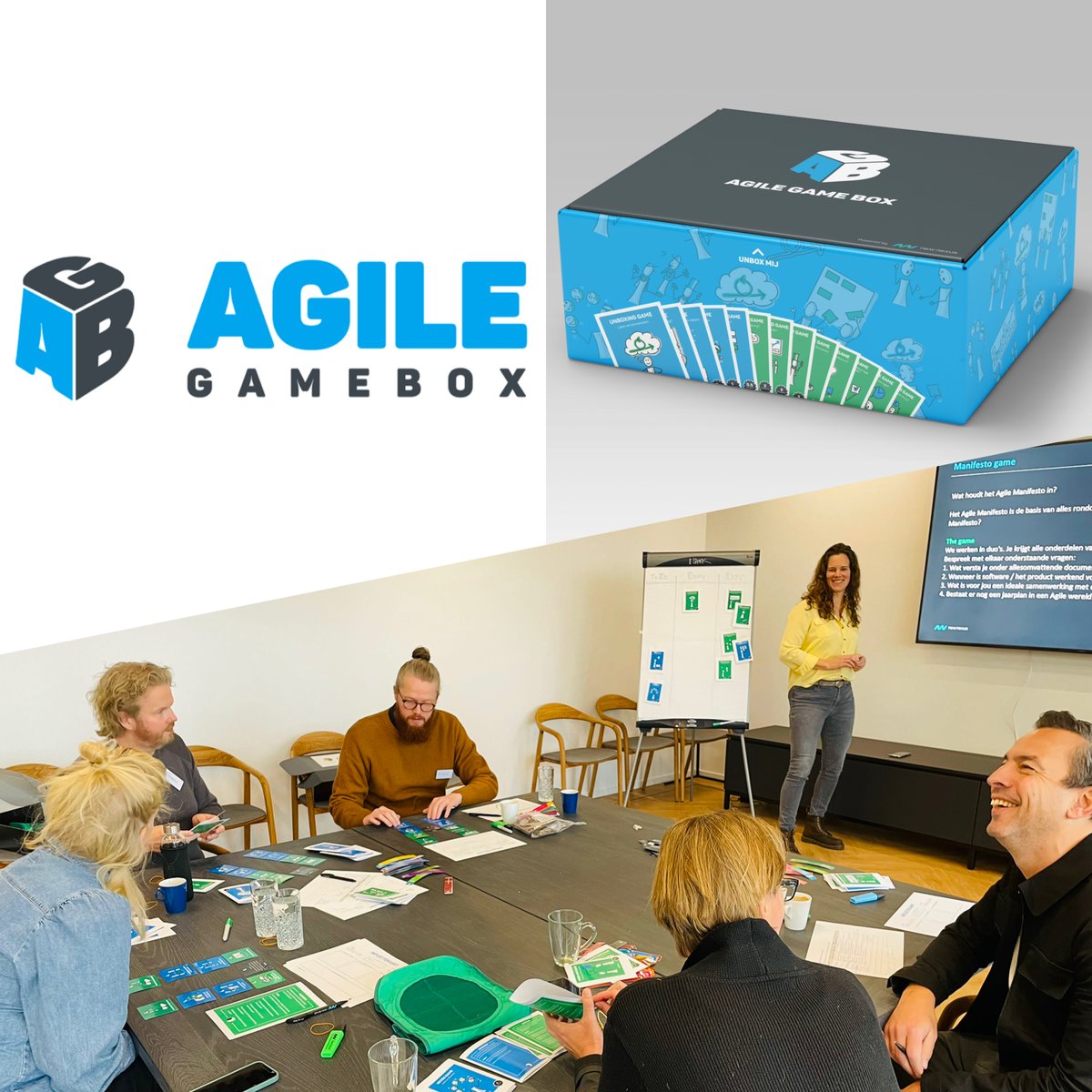 Unboxing time! Hoe Agile is jouw mindset? Ontdek het in een prikkelende workshop met onze Agile Game Box. Kijk voor meer info en aanmelden op newnexus.nl/agilegamebox/

#agile #mindset #transitie #workshop #ITsourDNA