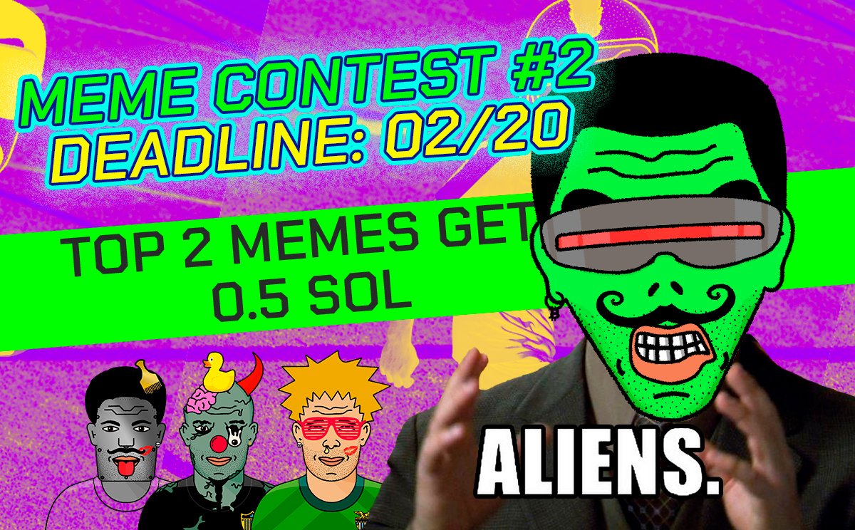 #MEME CONTEST #2

The Punkstar Team will select the 2 winners on 02/20!

Winners get 0.5 SOL!

Rules:
-The meme must be Punkstar related;
-No swearing, negativity, FUD, disrespect;
-How many memes you want;
-Remember to use the tag #Punkstar!

#NFT #NFTCommunity