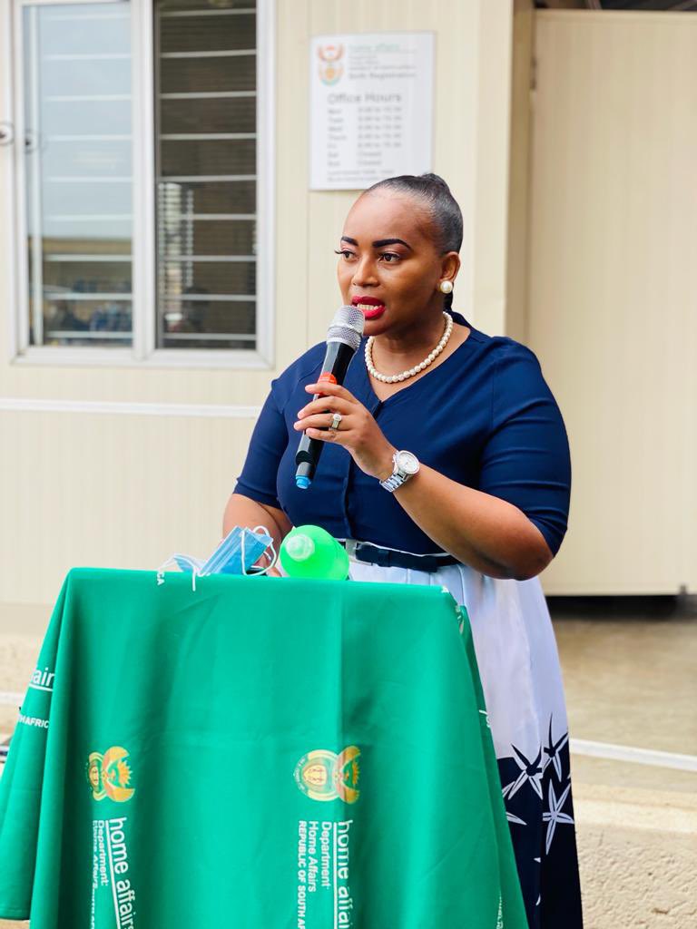Loyiso_Masuku's tweet photo. [IN PICTURES]: With my Nobhala Deputy Minister @njabulobheka  at the official opening of the Rahima Moosa Hospital Office for civic registration programme as part of the Registration of birth within 30 days campaign #togetherbuildingbettercommunities https://t.co/dHjhzjBD0E