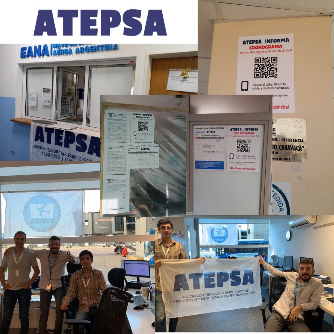 🔥MEDIDAS LEGÍTIMAS DE ACCIÓN SINDICAL 🔥

💪🏻 Iniciamos día de lucha, necesitamos respuestas ante nuestros reclamos justos y genuinos. 
 
‼️Todos listos‼️ #Aeroparque #RioGallegos #Resistencia #Gualeguaychu