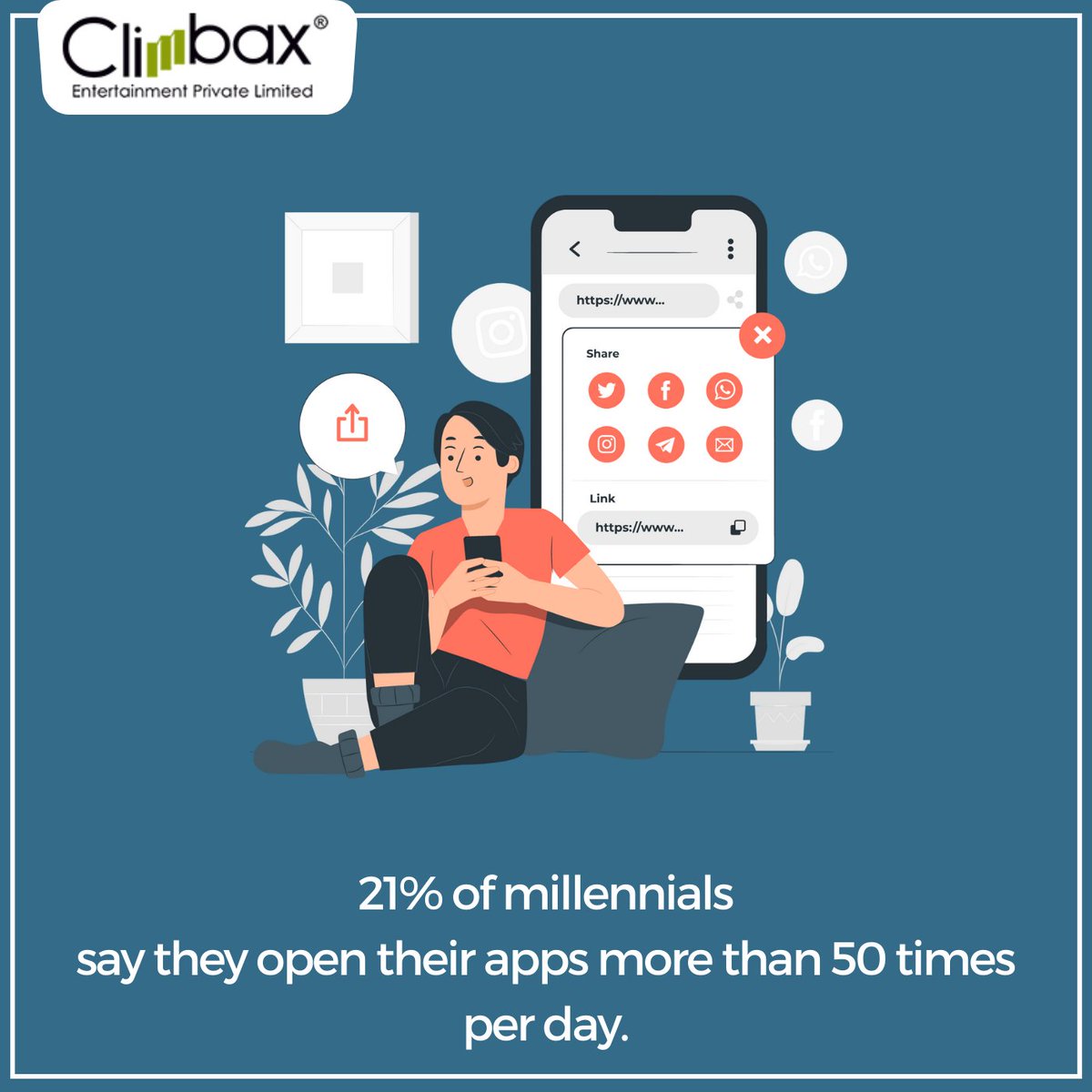 ClimbaxEnt's tweet image. In the world of technology, it&apos;s difficult to stand out from the crowd. Hence it&apos;s extremely crucial to have the application for your brand. Stay on top of the market by developing an app for your business with Climbax.

#app #application #mobileappstatistics #mobileapps