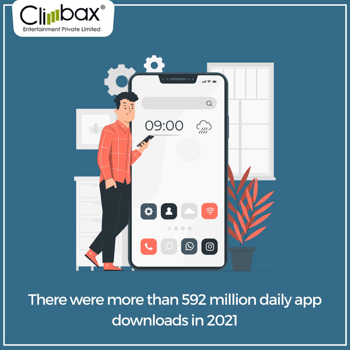 ClimbaxEnt's tweet image. In the world of technology, it&apos;s difficult to stand out from the crowd. Hence it&apos;s extremely crucial to have the application for your brand. Stay on top of the market by developing an app for your business with Climbax.

#app #application #mobileappstatistics #mobileapps