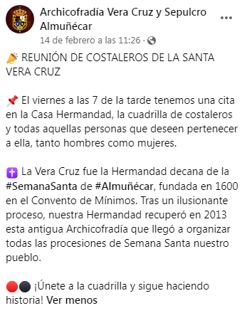 penitentesexita's tweet photo. ENSAYOS | Este tarde, Reunión de costaleros de la Santa Vera Cruz de Almuñécar

#Almuñécar #CofradíasAlmuñécar #SemanaSantaAlmuñécar #Almuñécarpenitente #costaleros

@VCruzySepulcro https://t.co/SXa9xyhTHo