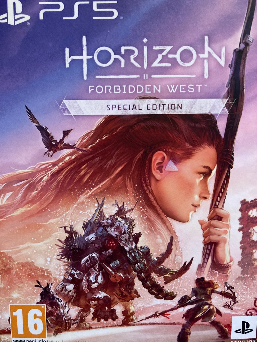 Gothicos95's tweet photo. It's here. #HorizonForbiddenWest https://t.co/D7dcjTfi6z