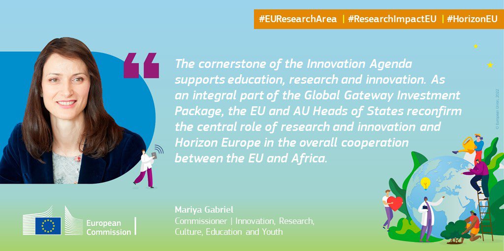 🆕 Want to find out more about our AU-EU #Innovation #Agenda discussed at the #AUEUSummit today?

Read here! 👉europa.eu/!gbV4RQ

#AfricaEU #GlobalGateway