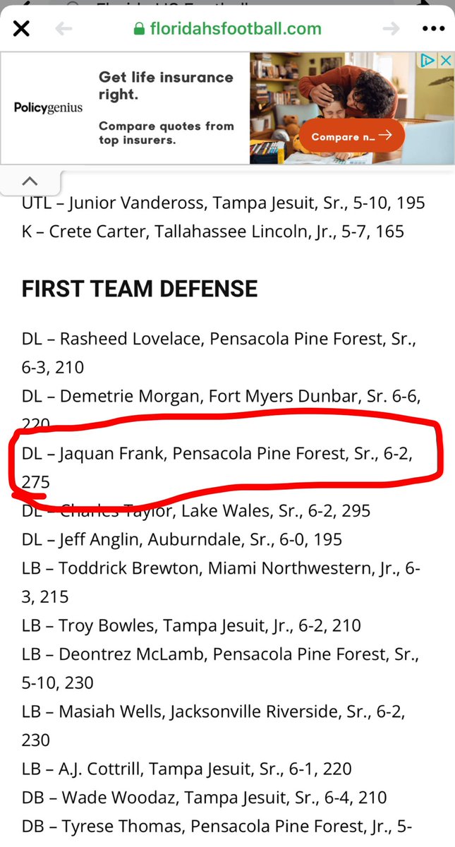 jaquan fank (@jaquanfank) on Twitter photo π
ΏοΈπ¦ <a href="/Ryan_Vandervort/">Ryan Vandervort</a> <a href="/Nicholls_FB/">Nicholls Football π</a> <a href="/PineForestFB/">Pine Forest Football</a> @SheedBig55 <a href="/Deontrez_Mclamb/">Deontrez McLamb</a> <a href="/Elijah7Douglas/">Elijah Douglas</a> π
ΏοΈπ¦ <a href="/Ryan_Vandervort/">Ryan Vandervort</a> <a href="/Nicholls_FB/">Nicholls Football π</a> <a href="/PineForestFB/">Pine Forest Football</a> @SheedBig55 <a href="/Deontrez_Mclamb/">Deontrez McLamb</a> <a href="/Elijah7Douglas/">Elijah Douglas</a>