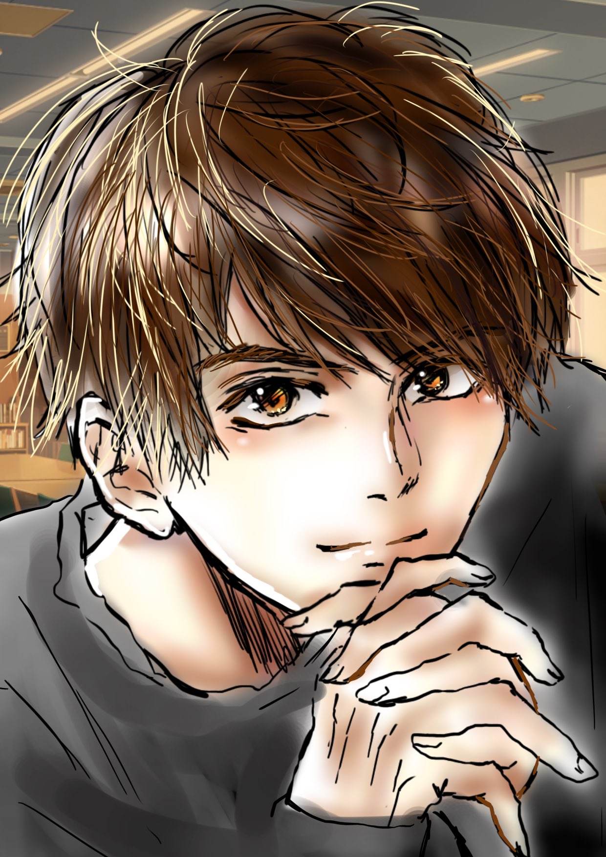 تويتر 男性イラスト بحث في تويتر