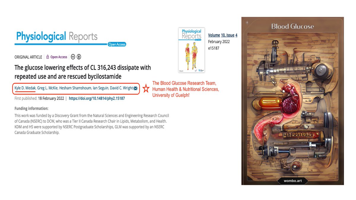 HHNS at UofG (@uofg_hhns) on Twitter photo ⏰JUST OUT!
🗞️Physiological Reports
🔓Open Access!
🔎Important Co-Treatment Strategies!
🍭Potential Glucose Metabolism Regulation!
🔎uoguel.ph/fwjli
🎓Kyle Medak, PhD Student <a href="/UofG_HHNS/">HHNS at UofG</a>!
🥼Dr. D. Wright's Lab Team <a href="/UofGResearch/">UofGResearch</a>
🔗meddlab.weebly.com
🏛️#UofG #UofGCBS ⏰JUST OUT!
🗞️Physiological Reports
🔓Open Access!
🔎Important Co-Treatment Strategies!
🍭Potential Glucose Metabolism Regulation!
🔎uoguel.ph/fwjli
🎓Kyle Medak, PhD Student <a href="/UofG_HHNS/">HHNS at UofG</a>!
🥼Dr. D. Wright's Lab Team <a href="/UofGResearch/">UofGResearch</a>
🔗meddlab.weebly.com
🏛️#UofG #UofGCBS
