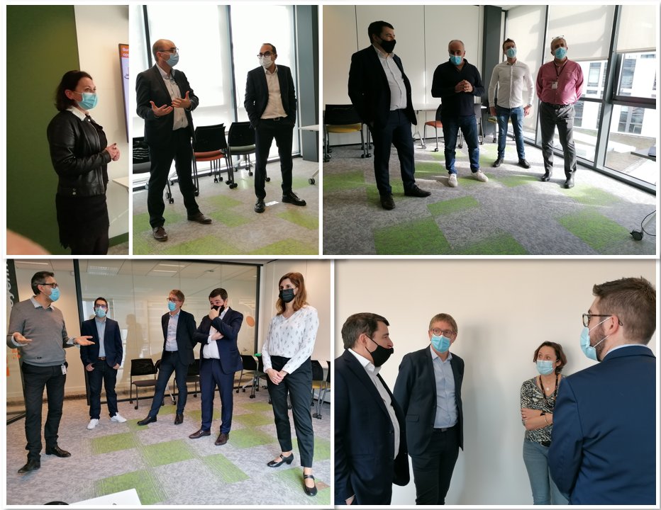 Sam_audart's tweet photo. Un plaisir d’avoir accueilli @Olivier_Mast au Campus #Tolosa. Des rencontres avec les acteurs d’un projet-clé pour l’unité d’intervention @OrangeOccitanie. Partage, questions, échanges de point de vue en tout simplicité 🟧#uioc https://t.co/WP6TxZWstc