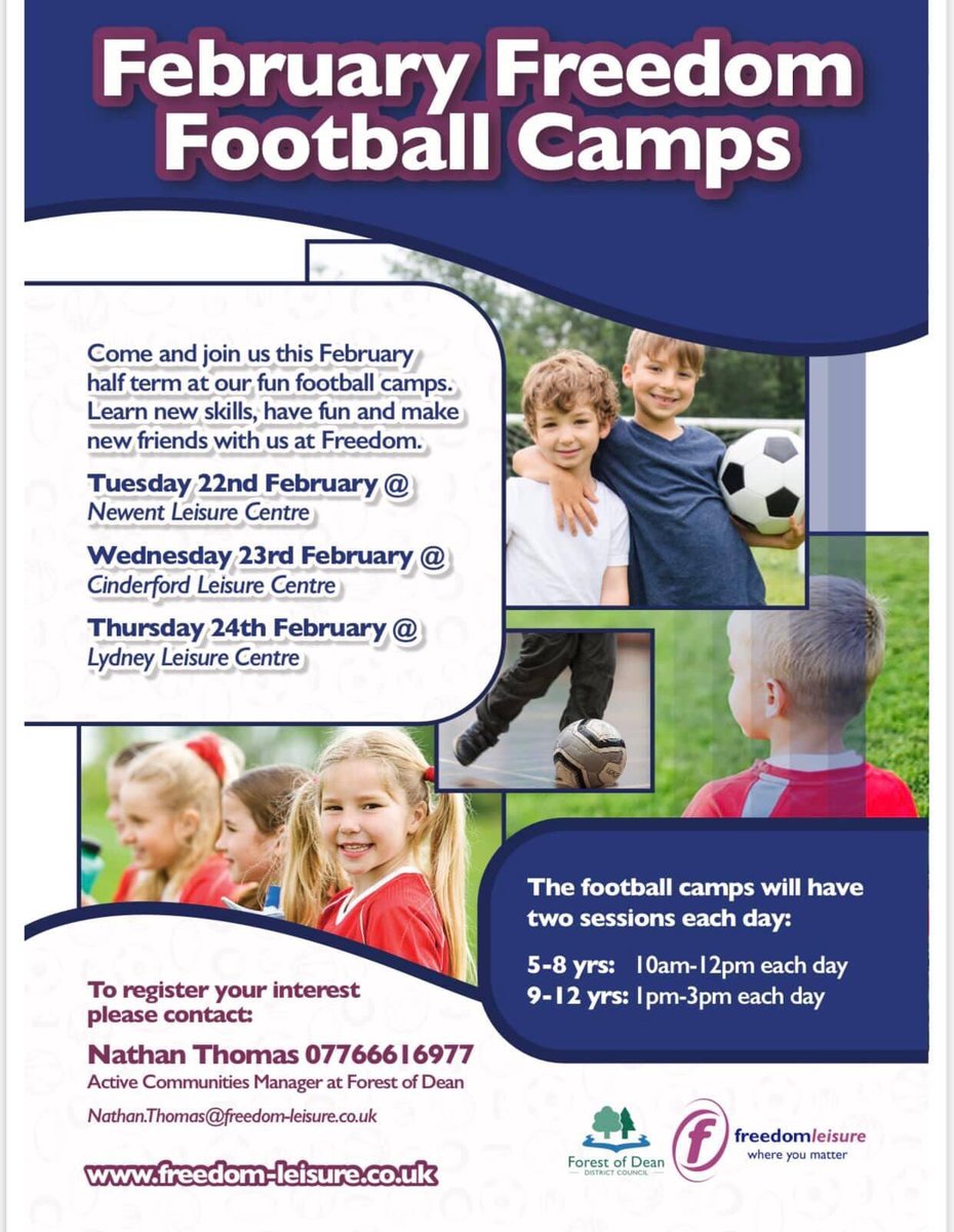 Freedom Leisure FOD tweet media