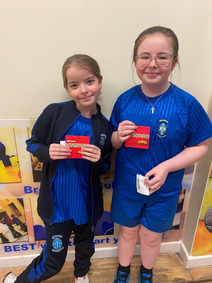StAloysiusL36's tweet photo. Congratulations to these children in LKS2 and UKS2 whose names were picked out of the 100% attendance prize raffle! They have won a @SmythsToysUK voucher! ๐ฏ ๐ #Attendance #PerfectAttendance #YouHaveToBeInToWin https://t.co/kfIwTeGF67