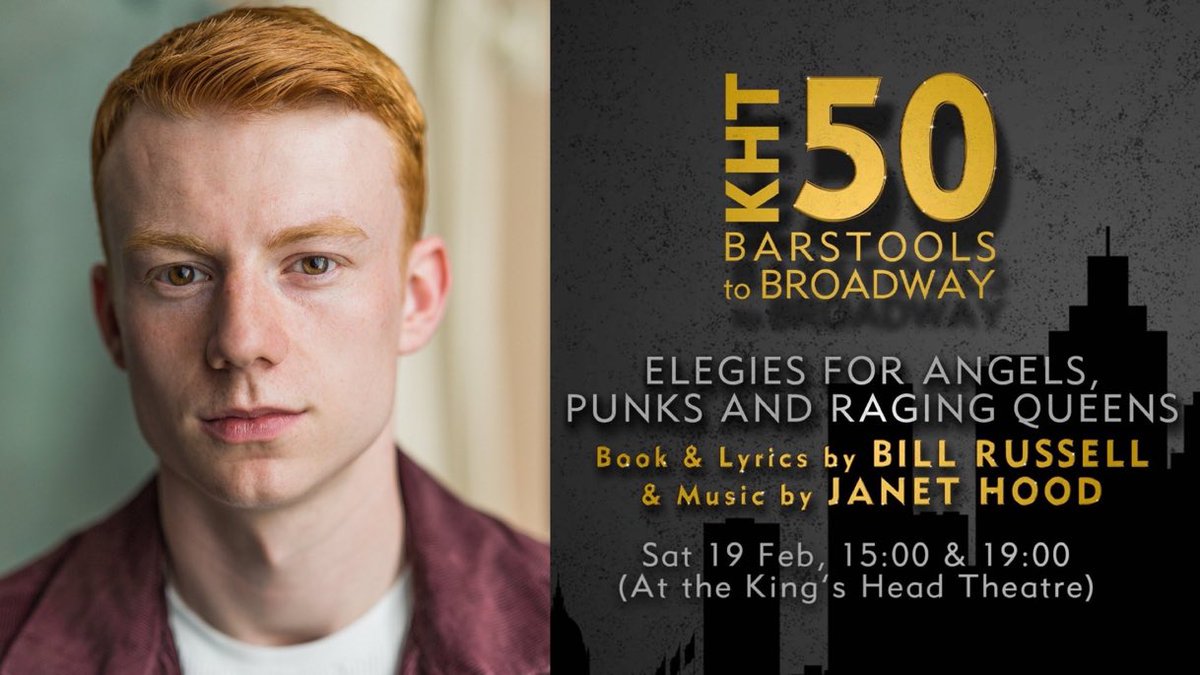 Regan Talent Group (@regantalent) on Twitter photo This weekend, catch our DOMINIC HYAM (<a href="/Dominic_Hyam/">Dominic Hyam</a>) as Paul in ELEGIES FOR ANGELS, PUNKS AND RAGING QUEENS <a href="/KingsHeadThtr/">King's Head Theatre</a>.
The revival, directed by Bill Russell is made up of recent drama school graduates, put together by <a href="/thegradfest/">The Grad Fest LTD</a>.
🎟: kingsheadtheatre.com/whats-on/kht50… This weekend, catch our DOMINIC HYAM (<a href="/Dominic_Hyam/">Dominic Hyam</a>) as Paul in ELEGIES FOR ANGELS, PUNKS AND RAGING QUEENS <a href="/KingsHeadThtr/">King's Head Theatre</a>.
The revival, directed by Bill Russell is made up of recent drama school graduates, put together by <a href="/thegradfest/">The Grad Fest LTD</a>.
🎟: kingsheadtheatre.com/whats-on/kht50…