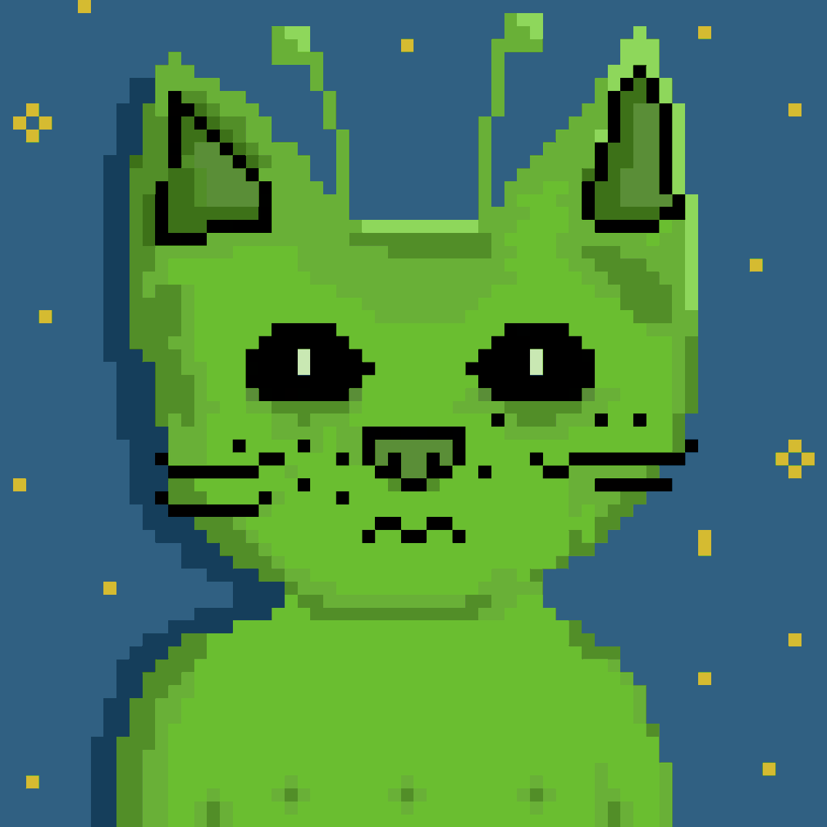 Good morning star shine, the earth says hello ⭐️👽😻 #NFTs #ketkats #NFTCommunity #NFTArtist opensea.io/assets/matic/0…