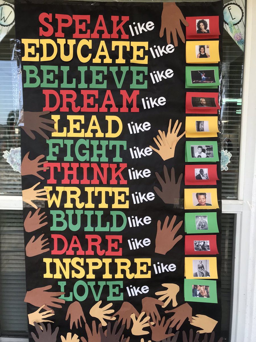 Celebrating #BlackHistoryMonth  at #CoralParkElementary in #BCPS. Celebrate and follow the footsteps of #Legends. ♥️💛💚