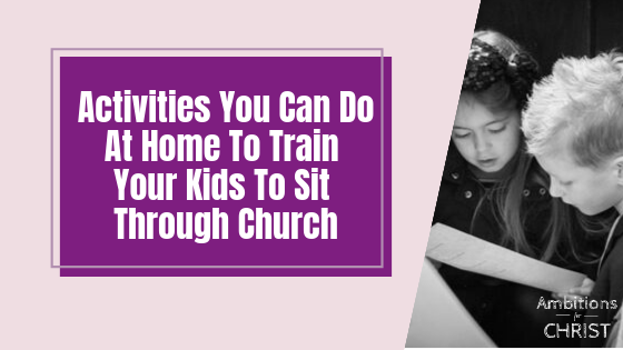 Ambition_Christ's tweet photo. Your kids can sit with you at church! - https://t.co/e9ZfiqO6jh https://t.co/eiyPKoWhVj