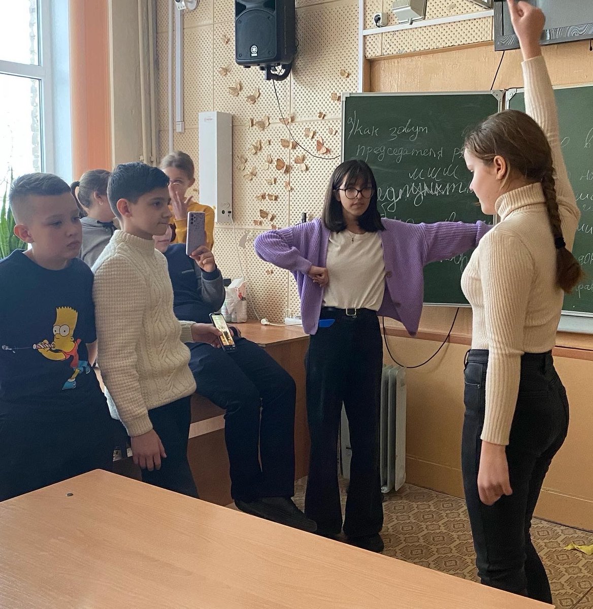 mbousosh15's tweet photo. Весёлый старт в РДШ https://t.co/RzgJ0lpipF https://t.co/dVb5o1z7fm