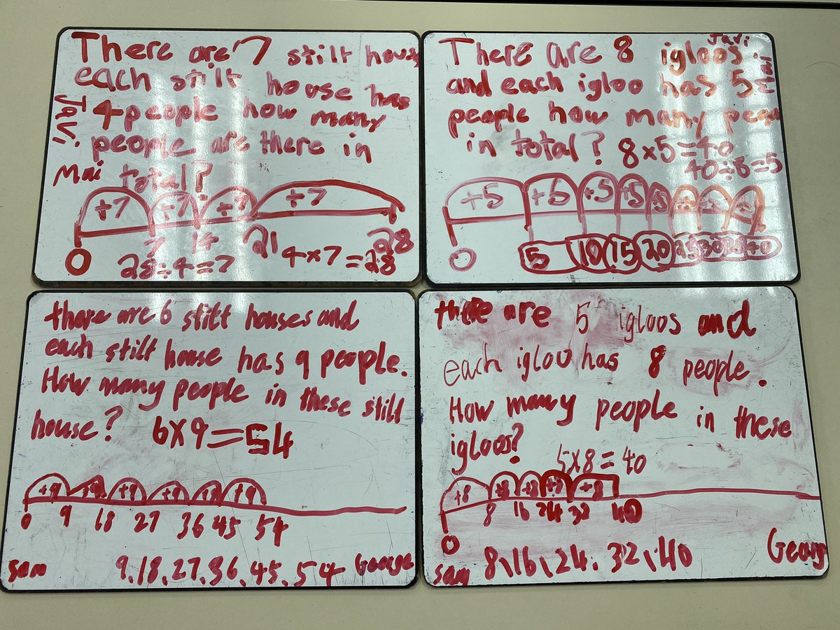 icklefishnz's tweet photo. Loved watching G2 kids collaborate to create their own multiplication and division word problems, and show multiple ways to solve them. #pyp #mathsinquiry https://t.co/nYNydaCE0i